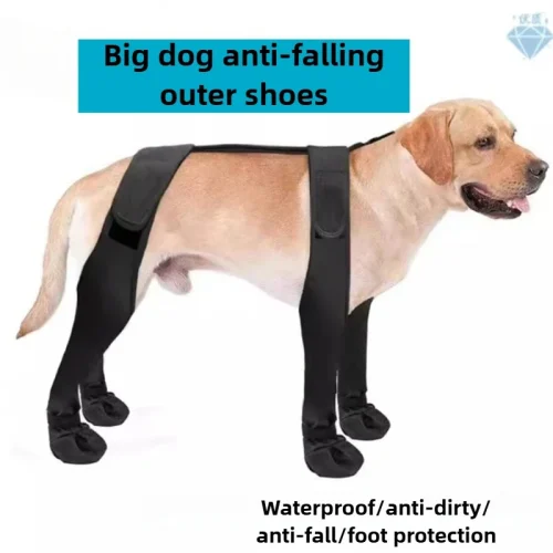Non-slip Outdoor Waterproof Paw Protectors, Winter Booties