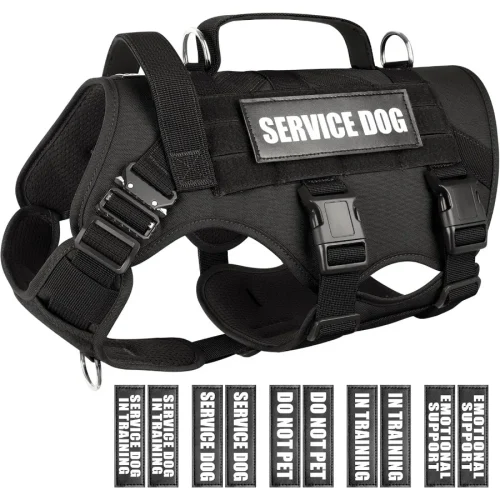 Tactical Working MOLLE Vest for MediumSized Dogs