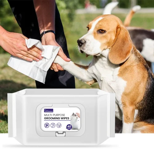 Carry Convenient Natural, Gentle Non Irritating Dogs Cats Deodorizing, Cleaning Eye Wipe