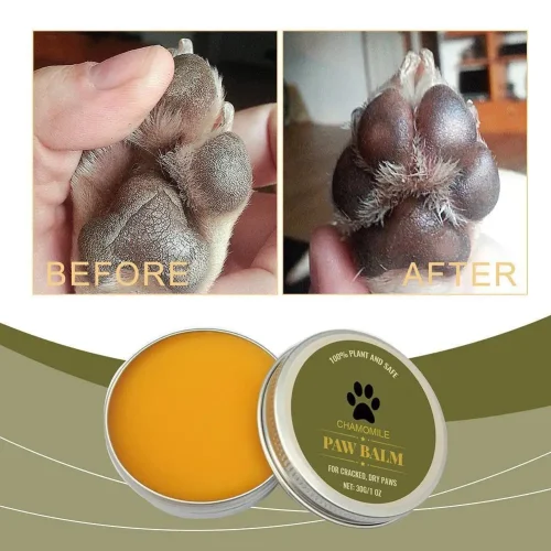 30G Natural Dog Paw Balm For Dry Paws, Nose