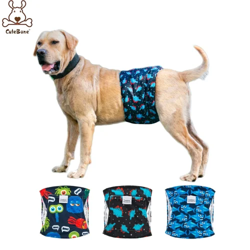 Reusable Male Dog Diapers (3 pieces per pack)